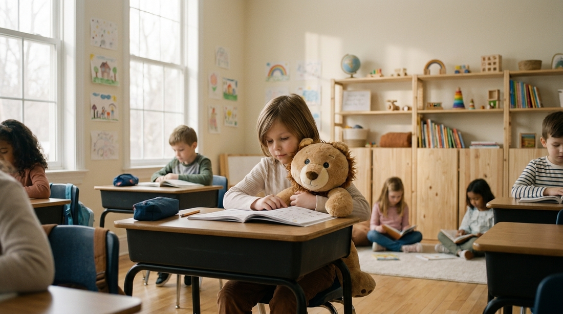 Verzwaringsknuffel in de klas: rustmiddel voor concentratie