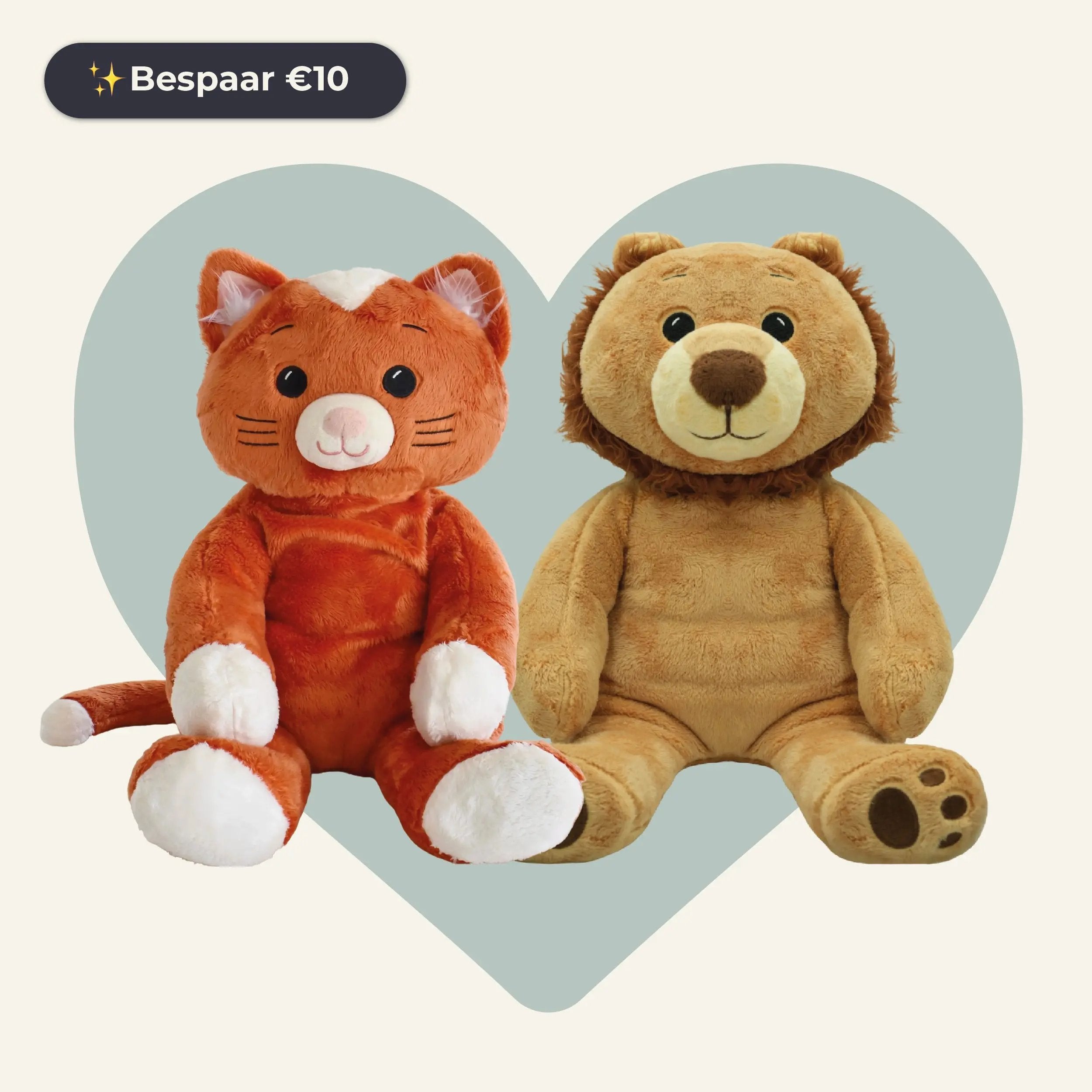 Verzwaringsknuffels met Hartslag (2kg) Ludo & Kiki KUDL®