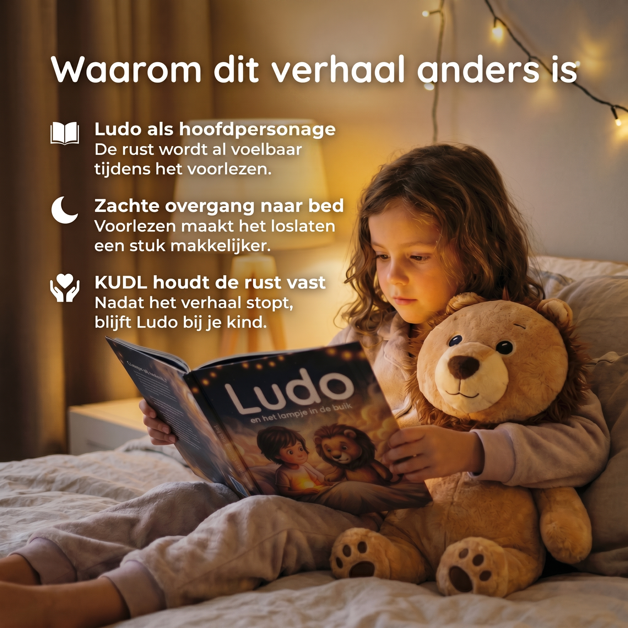 KUDL® Ludo en het lampje in de buik